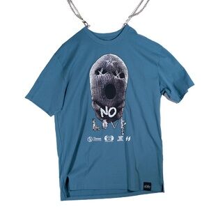 No love graphic tee Juren brand Sz various